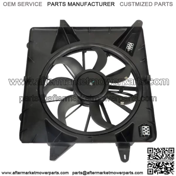 For Cadillac SRX 2010 2011-2016 3.0 3.6L Radiator A/C AC Condenser Cooling Fan - Image 3