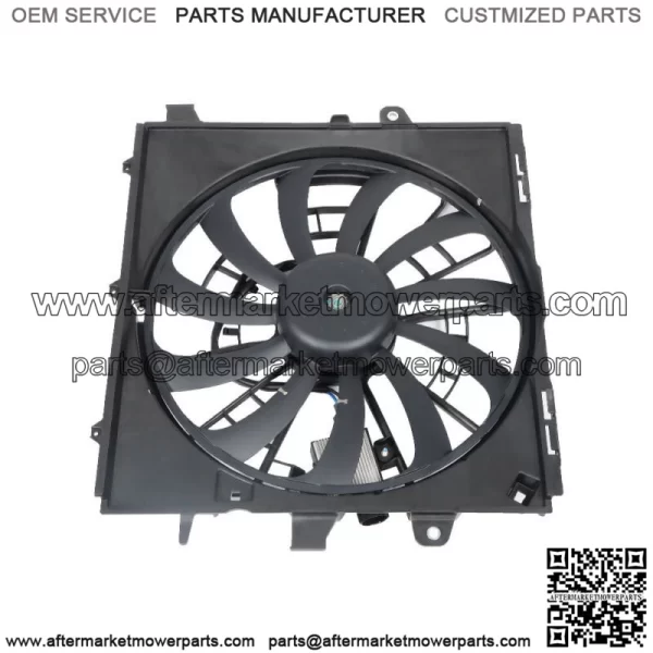 Radiator Cooling Fan Assembly For 2013-2015 Cadillac ATS 2014-2015 CTS 84001484 - Image 3