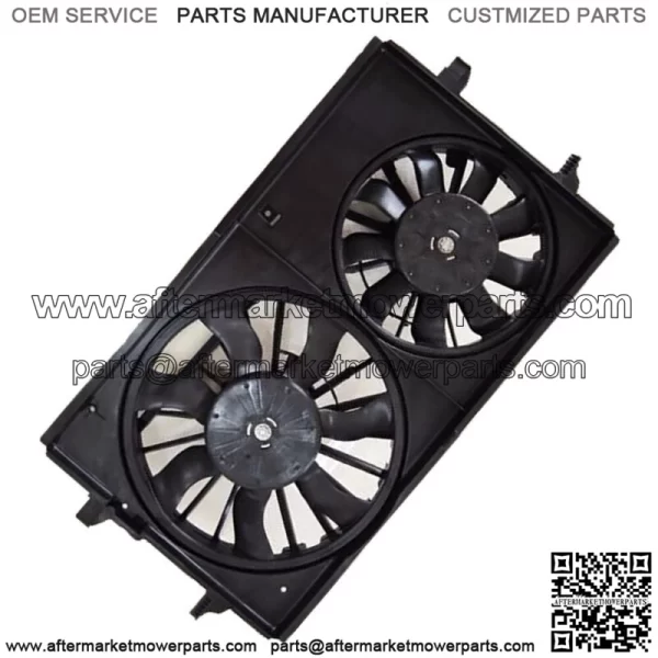 Radiator Cooling Fan Assembly For 2005-2010 Pontiac G6 2004-12 Chevrolet Malibu - Image 2
