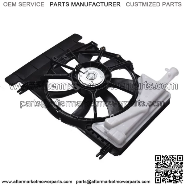 For 2008-2013 2014 Toyota Yaris Scion xD Radiator And Condenser Fan TO3115145 - Image 2