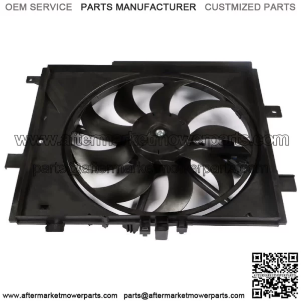 Radiator Cooling Fan Assembly For 2012-2018 Nissan Versa Sedan & Note 214819KK0A - Image 2
