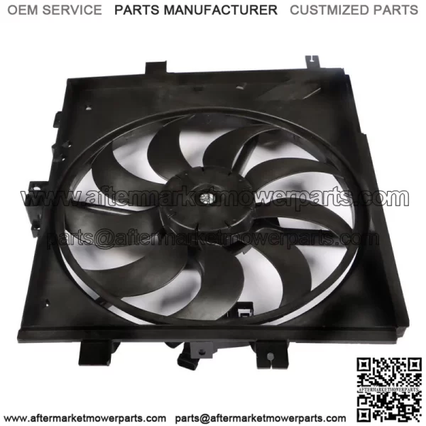 Radiator Cooling Fan Assembly For 2012-2018 Nissan Versa Sedan & Note 214819KK0A - Image 4