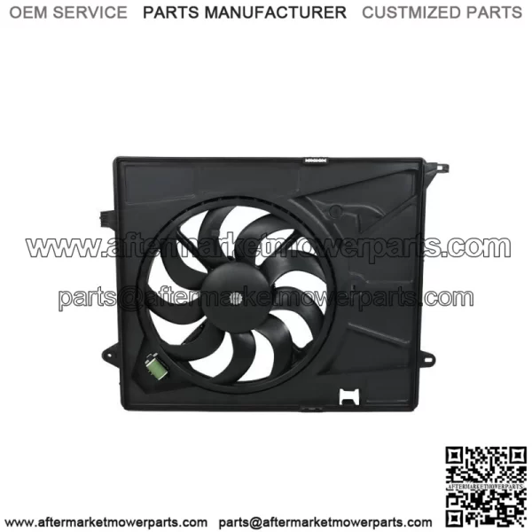 Engine Radiator Cooling Fan For 2013-19 2020 Chevrolet Trax 1.4L 4 Cyl 95392642 - Image 3