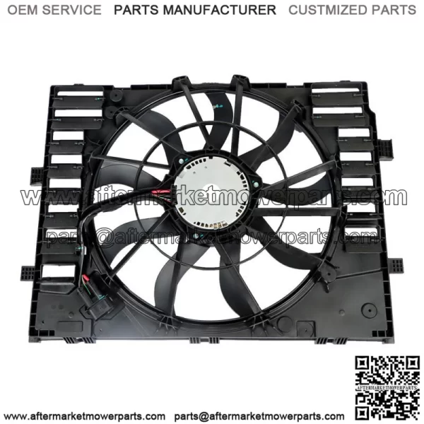 Fit For  2011-2018 Porsche Cayenne Radiator Cooling Fan Assembly 95810606120 - Image 5