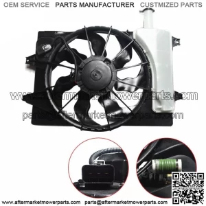 Radiator AC Condenser Cooling Fan Assembly For 2017-2018 Elantra 2.0L HY3115156
