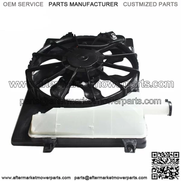 Radiator AC Condenser Cooling Fan Assembly For 2017-2018 Elantra 2.0L HY3115156 - Image 2