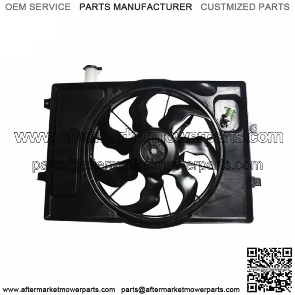 Radiator AC Condenser Cooling Fan Assembly For 2017-2018 Elantra 2.0L HY3115156 - Image 5