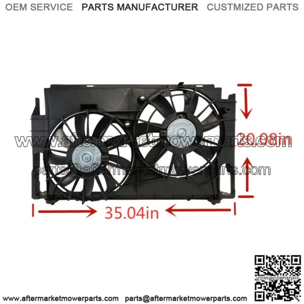 Radiator Cooling Fan Assembly TO3115177 For 2013 2014-2017 Toyota RAV4 2.5L l4 - Image 5