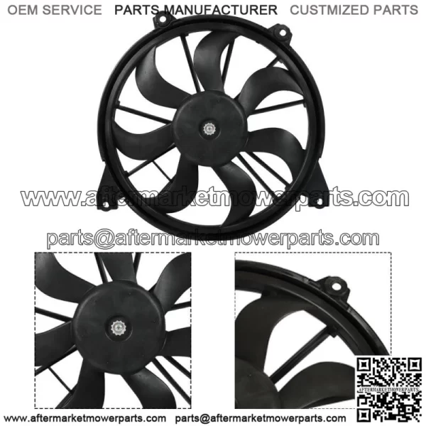 Radiator Cooling Fan Assembly For 2009-2020 Dodge Journey Single Fan 68102116AA