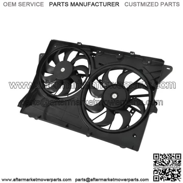 Engine Radiator Cooling Fan Assembly for 2013-19 Ford Explorer Flex Lincoln MKT