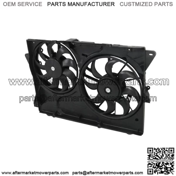 Engine Radiator Cooling Fan Assembly for 2013-19 Ford Explorer Flex Lincoln MKT - Image 3