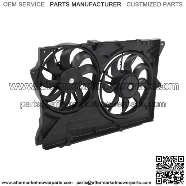 Engine Radiator Cooling Fan Assembly for 2013-19 Ford Explorer Flex Lincoln MKT - Image 4