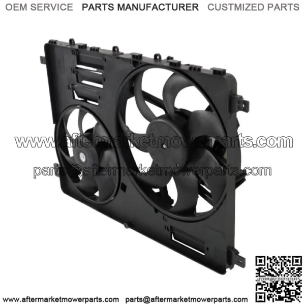 Radiator Cooling Fan Assembly w/ Control Module Shroud for Land Rover LR2 13-15 - Image 5