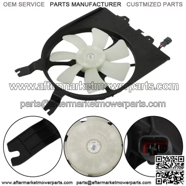 A/C Condenser Cooling Fan HO3117101 For 2005-2010 Honda Odyssey 3.5L Right Side