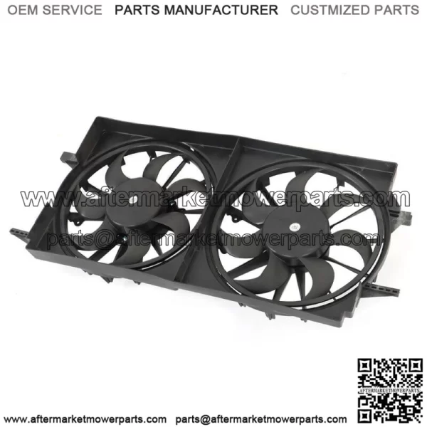 Radiator Cooling Fan For 99-05 Pontiac Grand Am 97-03 Chevy Malibu 99-04 Alero - Image 2