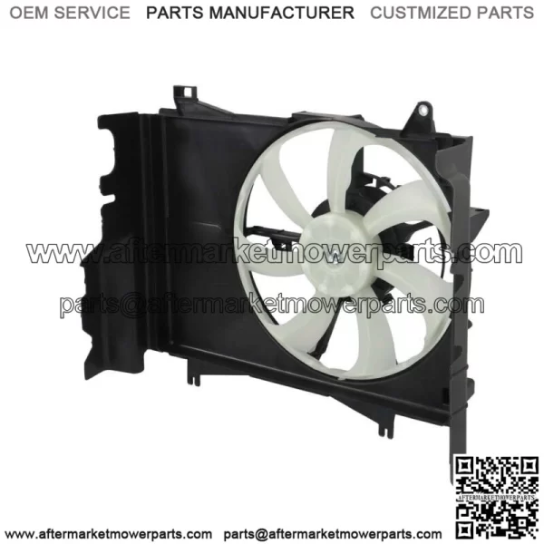 For Mitsubishi Mirage 2014-2020 21 2022 Radiator Cooling Fan Assembly Single Fan - Image 3