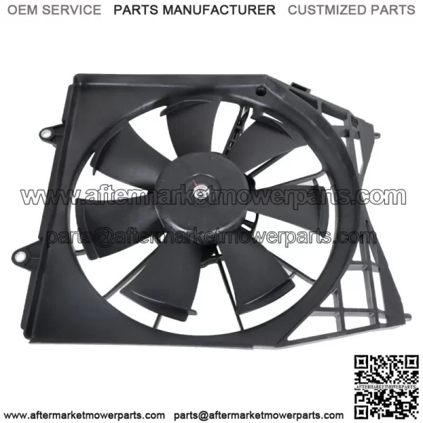 Right Engine Condenser Cooling Fan w/ Shroud Assembly For 2018-2022 Honda Accord - Image 2