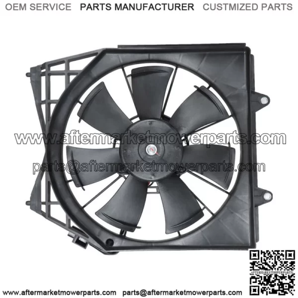 Right Engine Condenser Cooling Fan w/ Shroud Assembly For 2018-2022 Honda Accord - Image 5