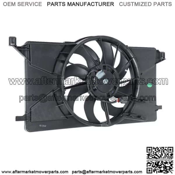 FO3115189 Radiator AC Condenser Cooling Fan For 2012-2017 Ford Focus 2.0L l4 - Image 2
