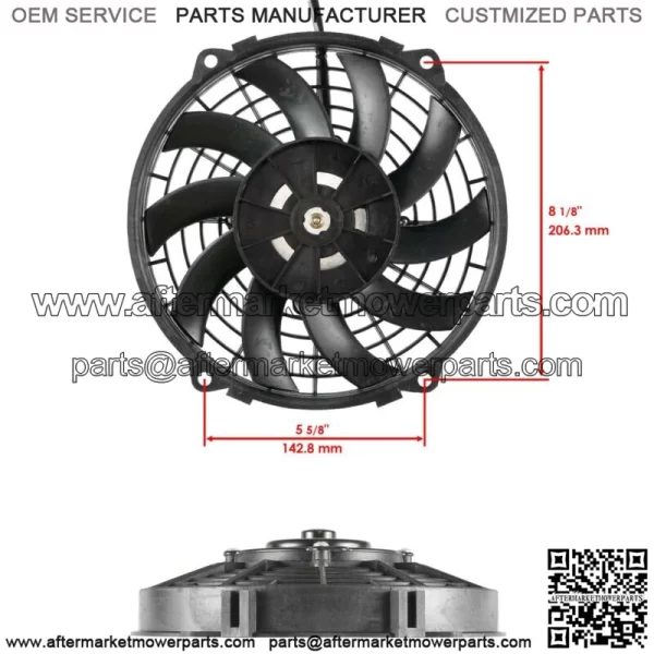 Radiator Cooling Fan fits Polaris Sportsman 500 4x4 6X6 2000 2001 - 2003 2410123 - Image 2