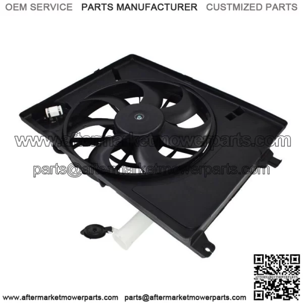 Radiator AC Condenser Cooling Fan Assembly For 11-13 Elantra 14 Forte 253803X100 - Image 5