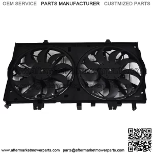 New Radiator A/C AC Condenser Cooling Fan For Nissan Rogue 14-18 X-Trail 15-17