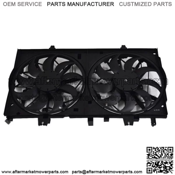 New Radiator A/C AC Condenser Cooling Fan For Nissan Rogue 14-18 X-Trail 15-17