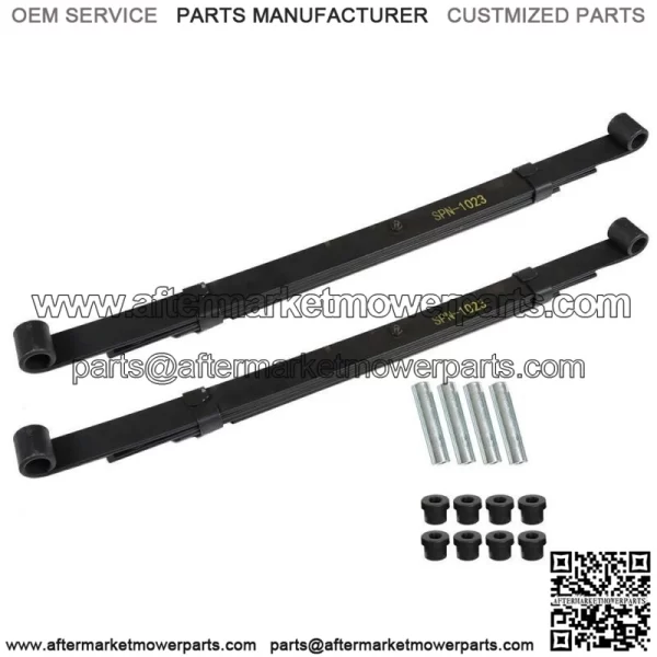 Set of for Club Car Precedent Golf Cart Rear Heavy Duty Leaf Springs - 2004-up - Image 3