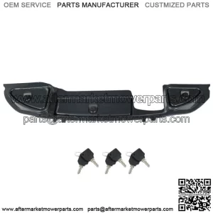 Carbon Fiber Dash with Locking Doors 2008.5 + For Club Car Precedent Golf Cart