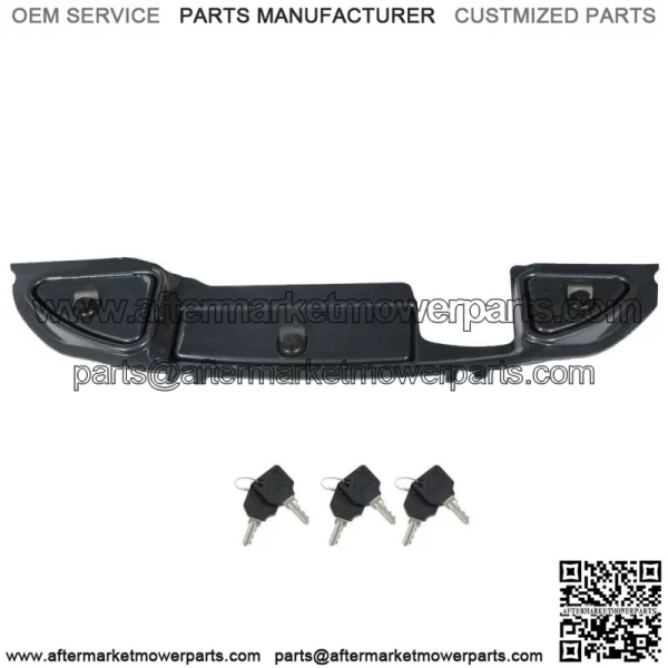 Carbon Fiber Dash with Locking Doors 2008.5 + For Club Car Precedent Golf Cart
