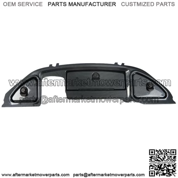 Carbon Fiber Dash with Locking Doors 2008.5 + For Club Car Precedent Golf Cart - Image 2