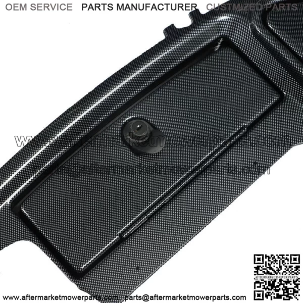 Carbon Fiber Dash with Locking Doors 2008.5 + For Club Car Precedent Golf Cart - Image 4