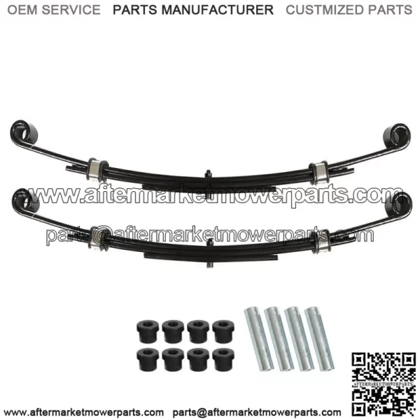 Fits For E-Z-GO TXT 1996-2013 Golf Carts Heavy Duty Rear Leaf Springs -Set Of 2