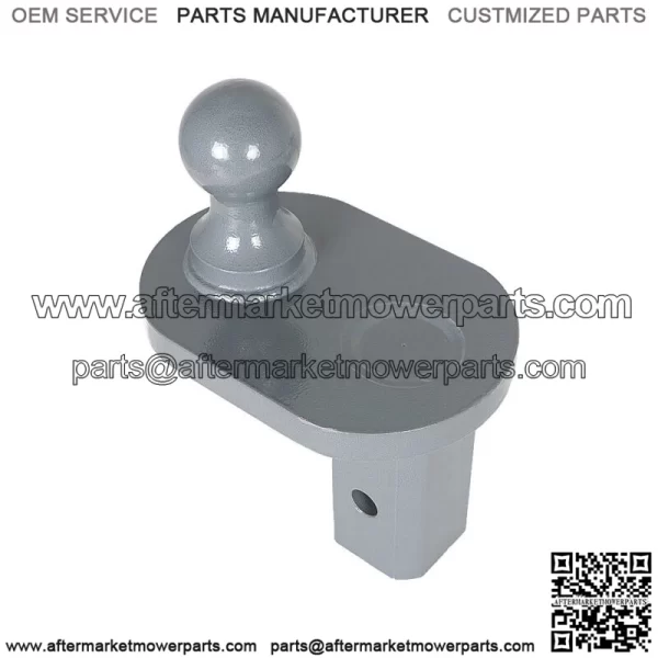 Steel Trailer Hitch with 2-5/16" Ball Heavy Duty 4" Offset Extender GNXA4085 - Image 2
