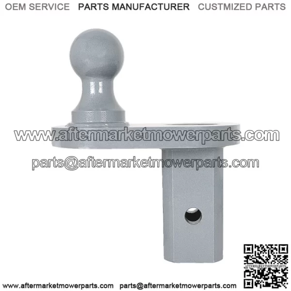 Steel Trailer Hitch with 2-5/16" Ball Heavy Duty 4" Offset Extender GNXA4085 - Image 3