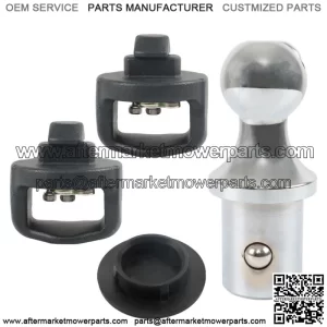 For Ford F250 F350 F450 Silver 30137 Gooseneck Trailer Hitch Accessory Kit
