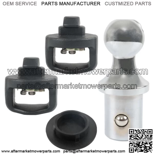For Ford F250 F350 F450 Silver 30137 Gooseneck Trailer Hitch Accessory Kit