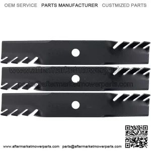 3 Mower Blades for Exmark 116-5175-S 116-5176 103-6402 36" 52" Deck
