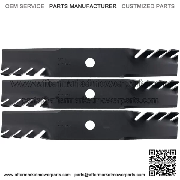 3 Mower Blades for Exmark 116-5175-S 116-5176 103-6402 36" 52" Deck