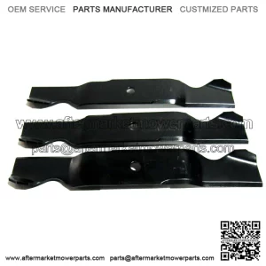 3 XHT BLADES FOR MTD CUB CADET 759-3820 759-3857 742-3013-0637 54" CUT 3"WI