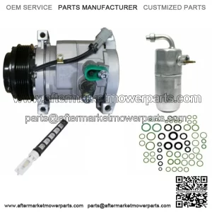 A/C AC Compressor Kit For 2007-2010 Silverado 3500 HD (6.6L Diesel) (For: Chevrolet Silverado 3500 HD)