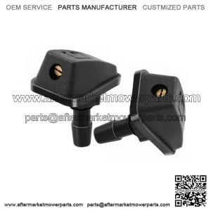 2PCS Car Windscreen Washer Fan-shaped Mist Water Spray Jet Nozzles Parts Set (For: Ford F-150)