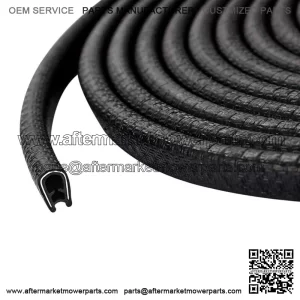 18m Rubber Seal Strip Decoration Car Parts Door Window Push-On Pinch Weld Trim (For: More than one vehicle)