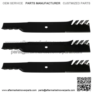 3 Mower Blades High Lift for Ferris 1520842 1520842S 5020842 61" Deck