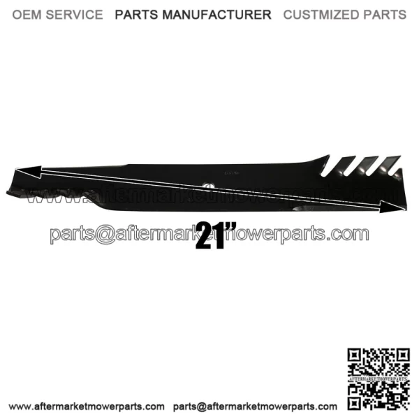 3 Mower Blades High Lift for Ferris 1520842 1520842S 5020842 61" Deck - Image 3