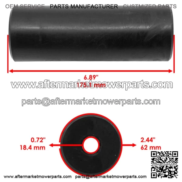 Deck Wheel Rollers For John Deere 318 322 330 332 425 445 455 - Image 2