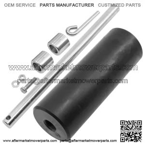 Deck Wheel Roller & Pin For John Deere 445 455 90 96 F510 F525