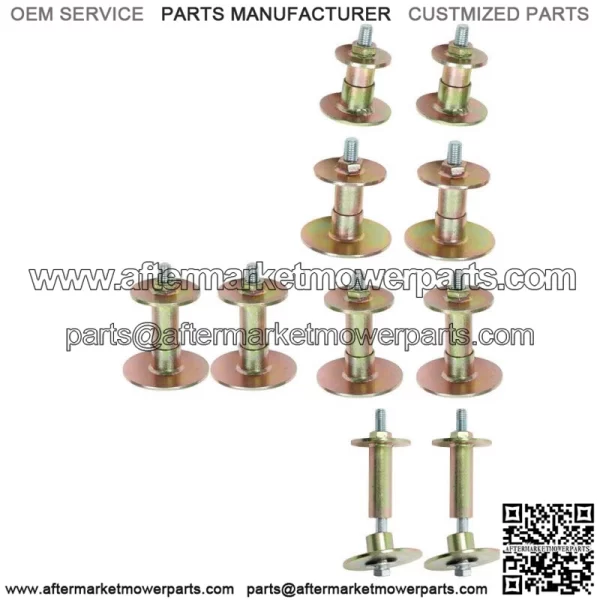 For 1978-1979 Ford Bronco 6-103 Body Mount Hardware 40 Piece Kit - Image 2