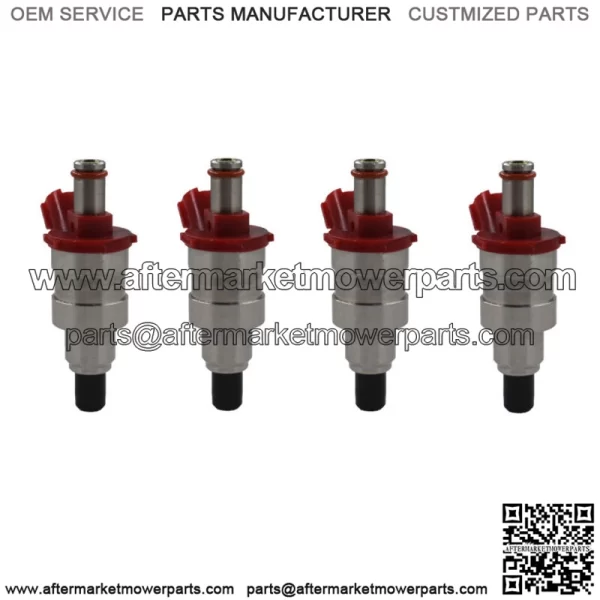 4X Fuel Injector G609-13-250 For Mazda B2600 MPV 2.6L High impedance flow match - Image 2