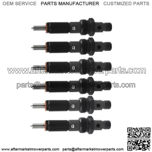 Diesel Fuel Injector Set for 94-98 Dodge Cummins 40-60 HP M14 145 6*14  5.9L
